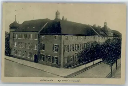 Schwabach Schwabach Lehrerbildungsanstalt x / Schwabach /Schwabach Stadtkreis