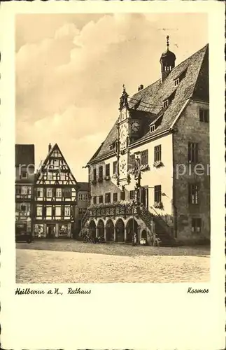 Heilbronn Neckar Rathaus Kat. Heilbronn