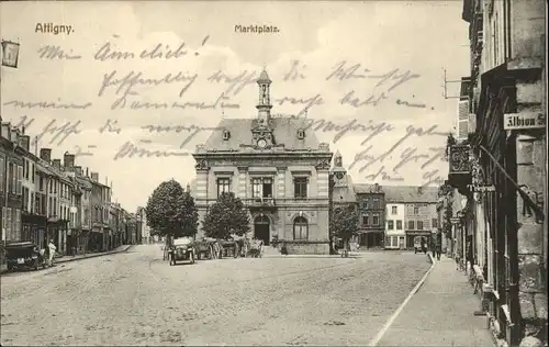 	Attigny Ardennes Attigny Marktplatz x /  /