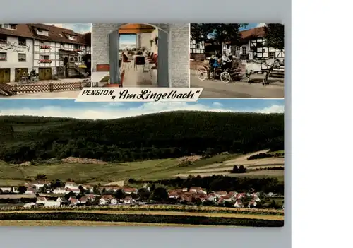 Rengshausen Hessen Pension am Lingelbach  / Knuellwald /Schwalm-Eder-Kreis LKR