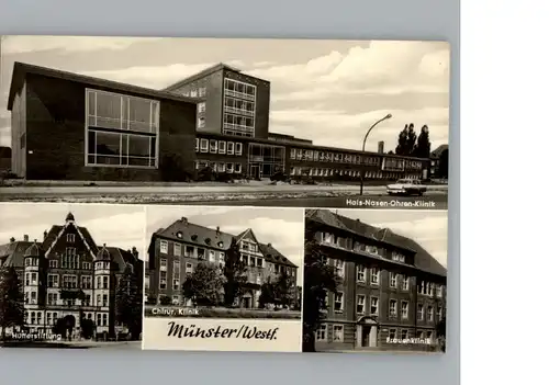 Muenster Westfalen div. Krankenhaeuser / Muenster /Muenster Stadtkreis