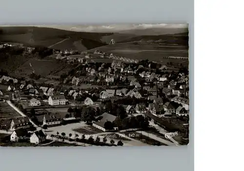 Winterberg Hochsauerland Fliegeraufnahme / Winterberg /Hochsauerlandkreis LKR