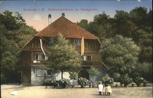 Karlsruhe Baden Schwarzwaldhaus Stadtgarten / Karlsruhe /Karlsruhe LKR