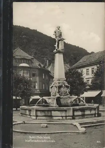 Suhl Th?ringer Wald Waffenschmiedbrunnen