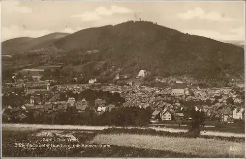 Suhl Th?ringer Wald Blick zum Domberg