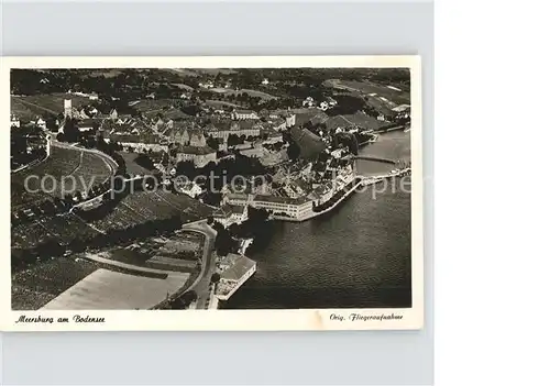 Meersburg Bodensee Fliegeraufnahme Kat. Meersburg