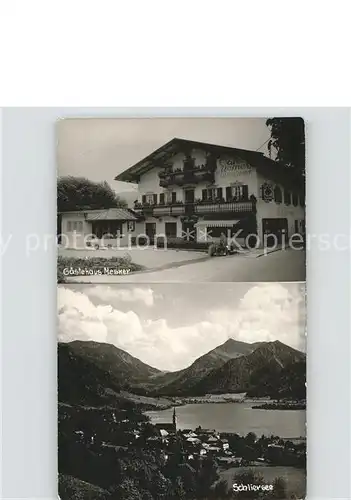 Schliersee Gasthaus Mesner Kat. Schliersee