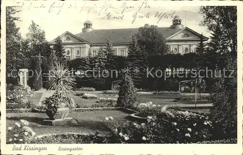 Bad Kissingen Rosengarten Kat. Bad Kissingen