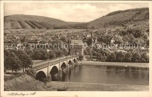 Miltenberg Main Mainbruecke Torbogen Kat. Miltenberg