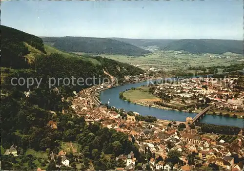 Miltenberg Main Panorama Mainbruecke Kat. Miltenberg