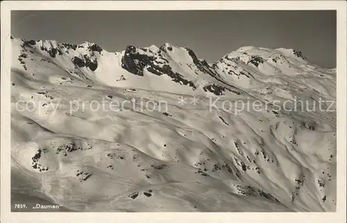 Bad Hindelang Daumen mit Koblat Gebirgspanorama Allgaeuer Alpen Kat. Bad Hindelang