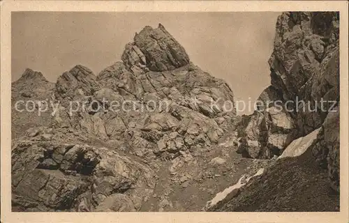 Oberstdorf Kleine Steinscharte Bergtour Allgaeuer Alpen Kat. Oberstdorf