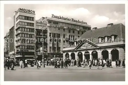 Frankfurt Main Cafe Hauptwache Kat. Frankfurt am Main