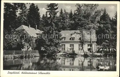 Leopoldstal Lippe Waldrestaurant Silbermuehle Kat. Horn Bad Meinberg