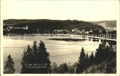 Titisee Panorama mit See Kat. Titisee Neustadt