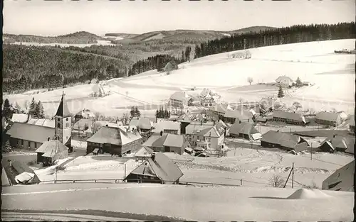 Altglashuette Schwarzwald Wintersportplatz Kat. St. Maergen