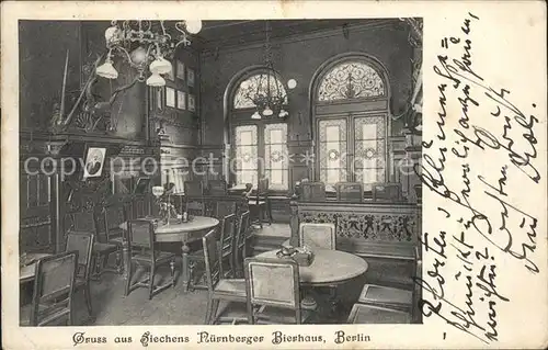 Berlin Siechens Nuernberger Bierhaus Kat. Berlin