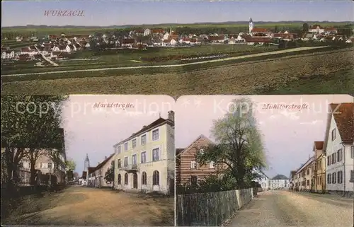 Wurzach Bad Marktstr. Muehltorstr. / Bad Wurzach /Ravensburg LKR