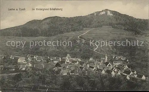 Laufen Eyach Gesamtansicht / Albstadt /Zollernalbkreis LKR