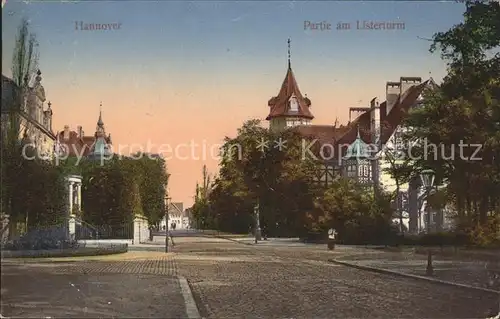 Hannover Partie am Listerturm Kat. Hannover