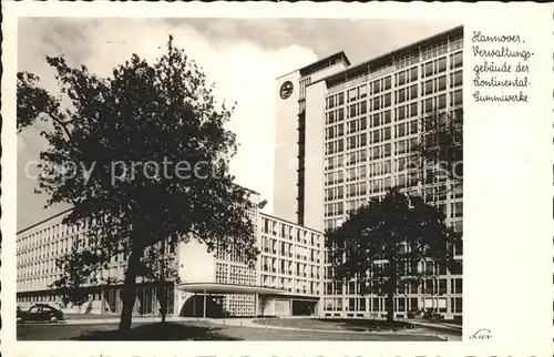 Hannover Verwaltungsgebaeude der Continental Gummiwerke Kat. Hannover