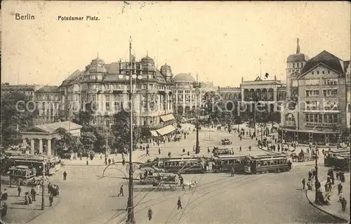 Berlin Potsdamer Platz Strassenbahn Kat. Berlin