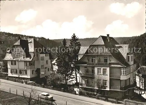 Freudenstadt Schwarzwald Kurpension Daser