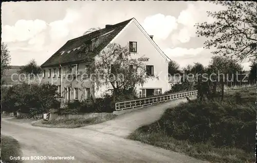 Borod Wohnhaus Kat. Borod