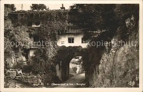 Oberaudorf Burgtor Kat. Oberaudorf