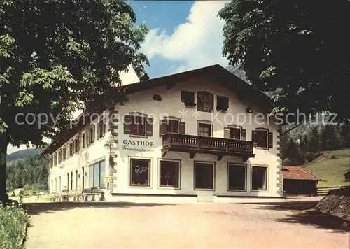 Garmisch Partenkirchen Gasthof Kaltenbrunn Kat. Garmisch Partenkirchen