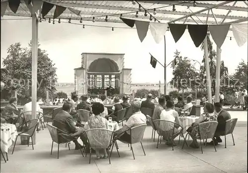 Bansin Ostseebad Kaffee am Konzertpavillon Kat. Heringsdorf