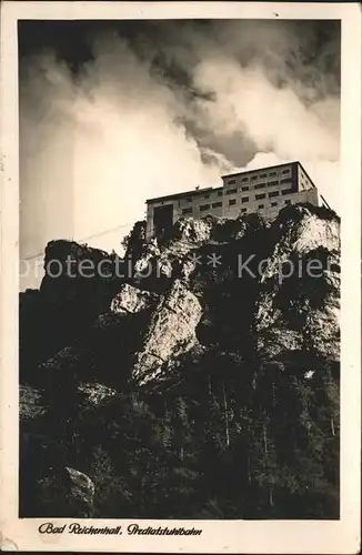 Bad Reichenhall Predigtstuhlbahn Kabinenseilbahn Bergstation Berchtesgadener Alpen Kat. Bad Reichenhall