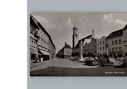 Weilheim Oberbayern Marienplatz / Weilheim i.OB /Weilheim-Schongau LKR