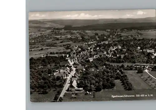 Egenhausen Wuerttemberg Fliegeraufnahme / Egenhausen /Calw LKR