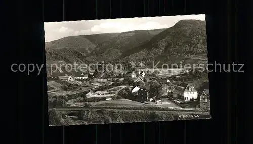 Altenburg Ahrweiler Gesamtansicht Kat. Altenahr