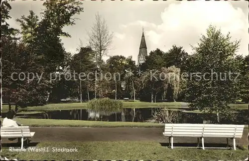 Rheine Stadtpark Kat. Rheine