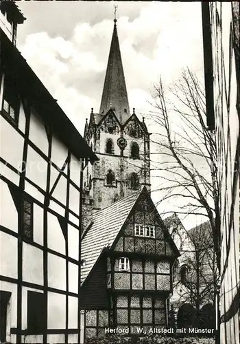 Herford Altstadt Muenster Kat. Herford