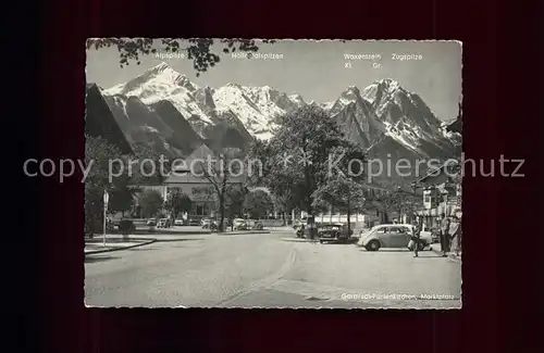 Waxenstein Zugspitze Albspitze Kat. Grainau