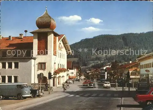 Rottach Egern Tegernsee Hauptstr. Rathaus Kat. Rottach Egern