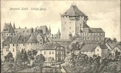 Burg Wupper Schloss Bergisches Land Kat. Solingen