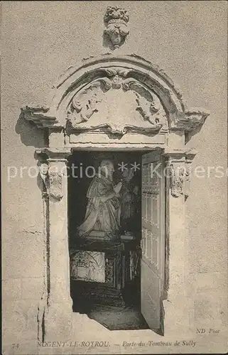 Nogent le Rotrou Porte du Tombeau de Sully Kat. Nogent le Rotrou