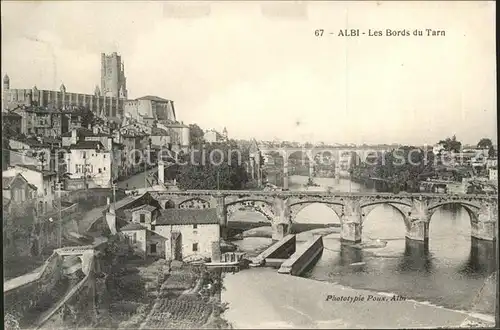 Albi Tarn Les Bords du Tarn Ponts Kat. Albi