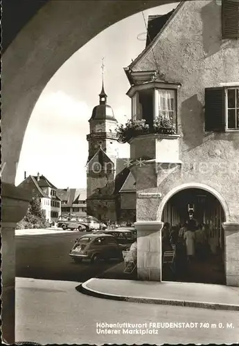 Freudenstadt Schwarzwald Unterer Marktplatz