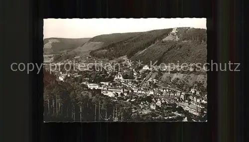 Wildbad Schwarzwald Totalansicht mit Sommerberg Kat. Bad Wildbad