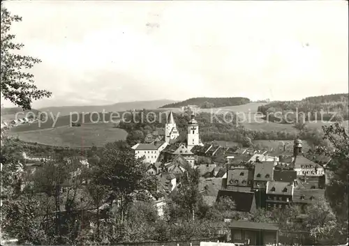 Schwarzenberg Erzgebirge Panorama Kat. Schwarzenberg