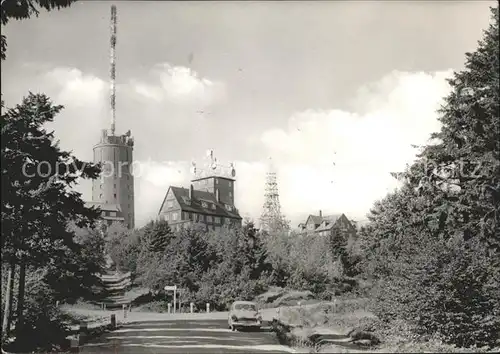 Inselsberg Schmalkalden Sendeturm Kat. Schmalkalden