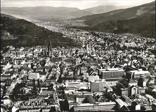 Freiburg Breisgau Totalansicht Kat. Freiburg im Breisgau