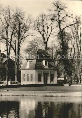 Bad Lauchstaedt Histor Kuranlagen und Goethetheater Badepavillon Kat. Bad Lauchstaedt