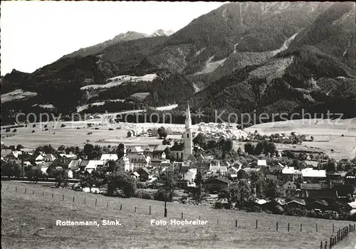 Rottenmann Steiermark Ortsansicht Kat. Rottenmann