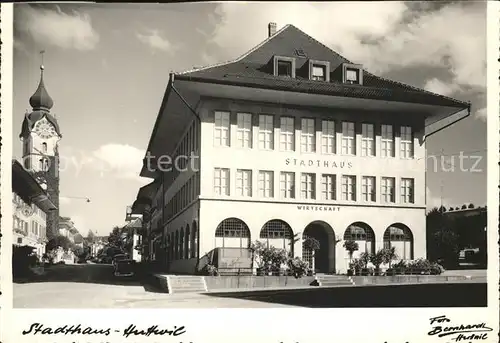 Huttwil Stadthaus Kat. Huttwil